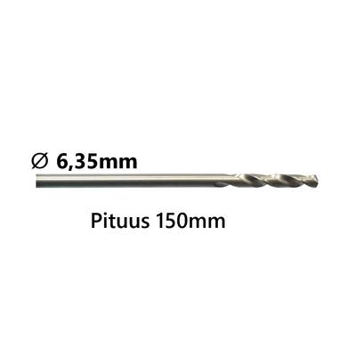 KESKIÖPORA 6,35MM x 150MM HSS MUOVILLE MILWAUKEE HCS KESKIÖPORA 6,35MM x 150MM HSS MUOVILLE MILWAUKEE HCS