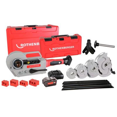 AKKUPUTKENTAIVUTIN ROTHENBERGER ROBEND 4000E SET 15-18-22-28MM AKKUPUTKENTAIVUTIN ROTHENBERGER ROBEND 4000E SET 15-18-22-28MM