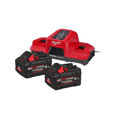 AKKUSARJA MILWAUKEE M18 FORGENRG-802DBSC FORGE 2x8Ah