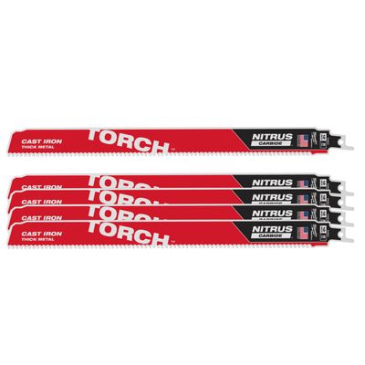 PUUKKOSAHANTERÄ 230MM TCT 8TPI MILWAUKEE TORCH NITRUS 5KPL/PKT PAHVISSA