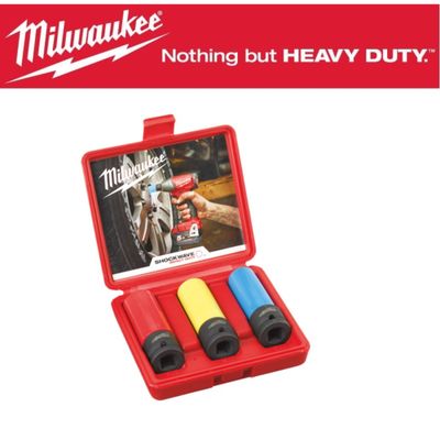 AUTOHYLSYSARJA 1/2" 17MM-19MM-21MM MILWAUKEE