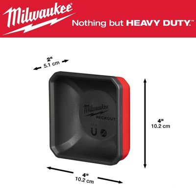 MAGNEETTINEN SÄILYTYSKORI 10X10CM MILWAUKEE PACKOUT MAGNEETTINEN SÄILYTYSKORI 10X10CM MILWAUKEE PACKOUT