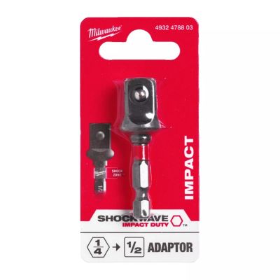 HYLSYADAPTERI 1/2" BIT MILWAUKEE SHOCKWAVE HYLSYADAPTERI 1/2" BIT MILWAUKEE SHOCKWAVE