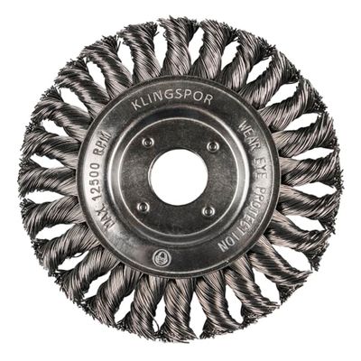 PYÖRÖHARJA 125MM x 14 x 22,23MM 1-RIVI PALMIKOITU 0,5RST KLINGSPOR BR 600 Z