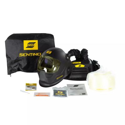 ESAB SENTINEL A60 AIR HITSAUSMASKI JA RAITISILMAPUHALLIN PROMO KIT