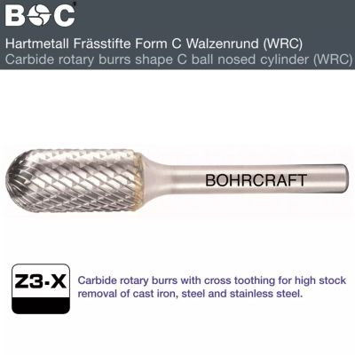 KOVAMETALLIVIILA 8MM - 12MM MUOTO C BOHRCRAFT WRC Z3-X KOVAMETALLIVIILA 8MM - 12MM MUOTO C BOHRCRAFT WRC Z3-X