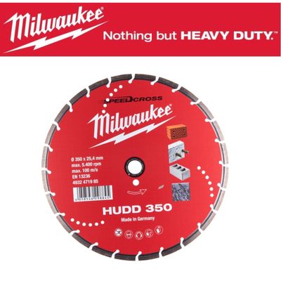 TIMANTTILAIKKA HUDD 350MM MILWAUKEE TIMANTTILAIKKA HUDD 350MM MILWAUKEE
