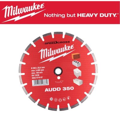 TIMANTTILAIKKA AUDD 350MM MILWAUKEE TIMANTTILAIKKA AUDD 350MM MILWAUKEE