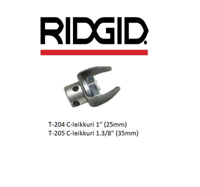 AVAUSKÄRKI 16MM RIDGID T-204 RASVAKAAVIN 25MM