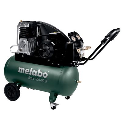 ILMAKOMPRESSORI 3KW/400V 90L METABO MEGA 550-90 D ILMAKOMPRESSORI 3KW/400V 90L METABO MEGA 550-90 D