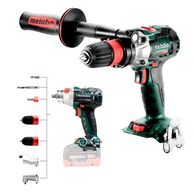 AKKUKIERTEYTYSKONE METABO GB 18 LTX BL Q1 RUNKO CAS 18V