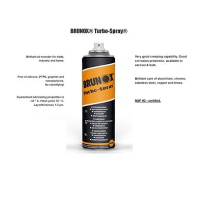 BRUNOX TURBO-SPRAY VOITELUAINE 500ML