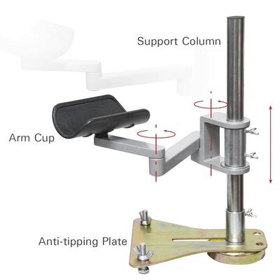 NIVELLETTY HITSAUSTUKI PÖYTÄÄN STRONG HAND TOOLS ARA18