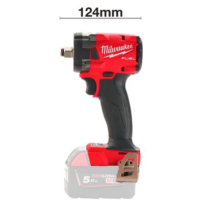 AKKUMUTTERINVÄÄNNIN 1/2" 339NM KITKARENKAALLA MILWAUKEE M18 FIW2F12-0X
