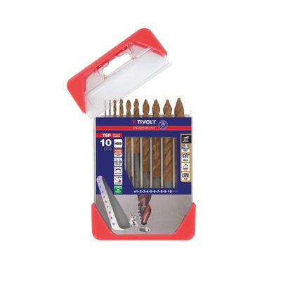 PORASARJA 1-2-3-4-5-6-7-8-9-10MM TIVOLY SMART POINT Ti2CN FUSIO PORASARJA 1-2-3-4-5-6-7-8-9-10MM TIVOLY SMART POINT Ti2CN FUSIO