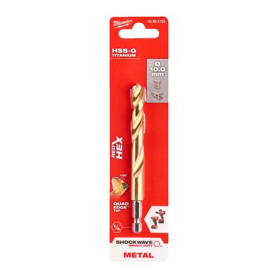 METALLIPORA SW HSS-G TIN 10,0MM MILWAUKEE