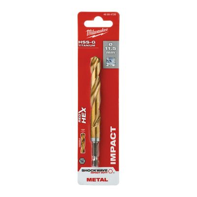 METALLIPORA SW HSS-G TIN 11,5MM MILWAUKEE METALLIPORA SW HSS-G TIN 11,5MM MILWAUKEE