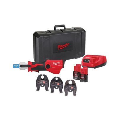 PURISTUSLIITOSKONESARJA COMPACT MILWAUKEE M12 ONEHPT-202C M-SET