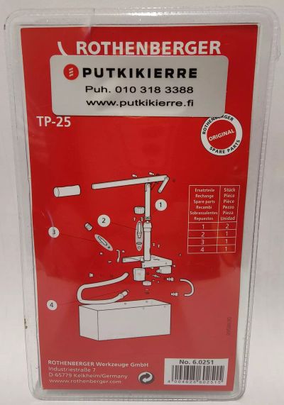 60251 ROTHENBERGER TP 25 KORJAUSSARJA