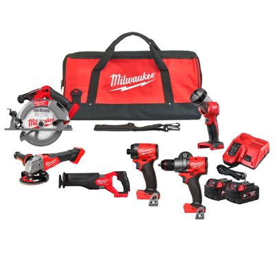AKKUKONESARJA MILWAUKEE M18 FPP6G3-502B AKKUKONESARJA MILWAUKEE M18 FPP6G3-502B