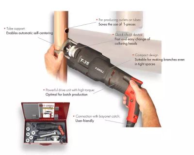HAAROITUSKONE T-DRILL T-35 230 V