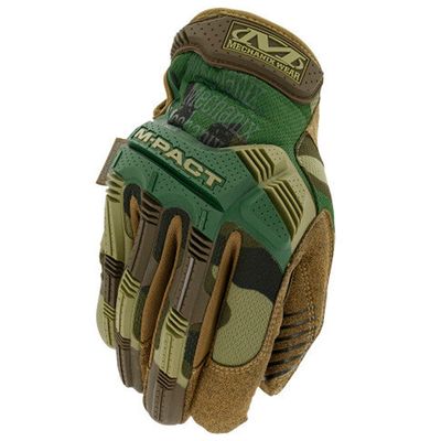 MECHANIX HANSKAT M-PACT WOODLAND CAMO L