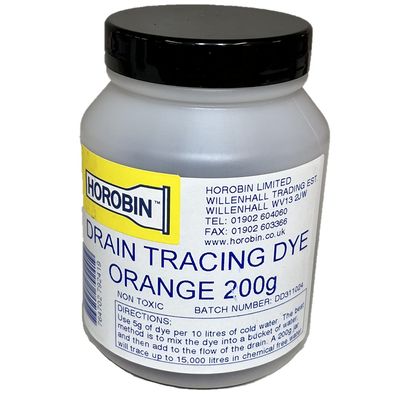 VÄRJÄYSAINE ORANSSI JAUHE 200G - 15M3 VÄRJÄYSAINE ORANSSI JAUHE 200G - 15M3