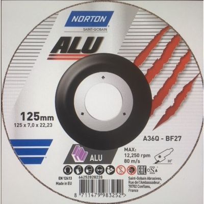 HIONTALAIKKA 125X7,0 NORTON ALU HIONTALAIKKA 125X7,0 NORTON ALU