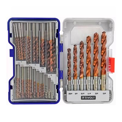 PORANTERÄSARJA TIVOLY HSS-G FUSIO 1-13MM 100-OS. PORANTERÄSARJA TIVOLY HSS-G FUSIO 1-13MM 100-OS.