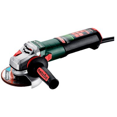 KULMAHIOMAKONE 125MM - 2000W JARRULLA JA NOPEUDENSÄÄDÖLLÄ METABO WEVBA 20-125 QUICK BL AUTO-BALANCER