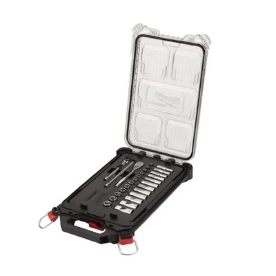 HYLSYSARJA 1/4" 5-15MM 28-OS MILWAUKEE PACKOUT HYLSYSARJA 1/4" 5-15MM 28-OS MILWAUKEE PACKOUT