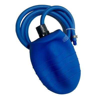4"/ 90-110MM ILMATULPPA 1/2" LÄPIVIRTAUS PVC SININEN 1,5M SCHRADER