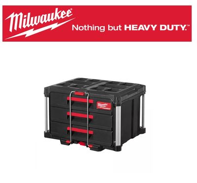 VETOLAATIKKO 3-OS  MILWAUKEE PACKOUT