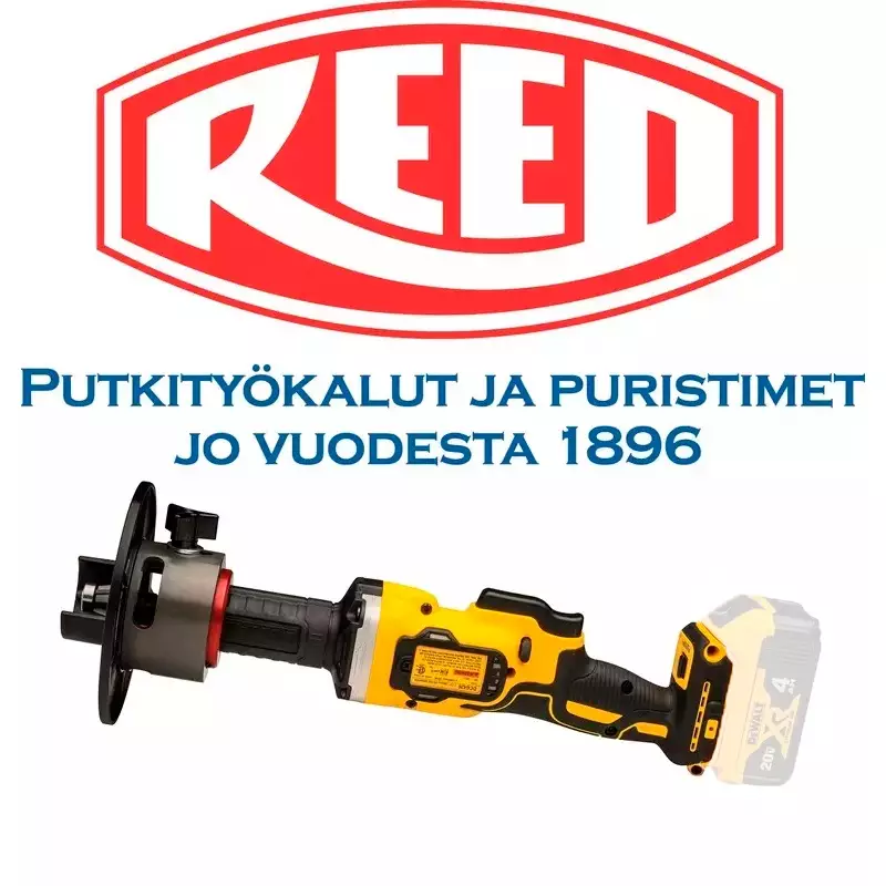 MUOVIPUTKEN VIISTEYTYSKONE REED BEVEL BOSS - DEWALT ILMAN AKKUPAKETTIA