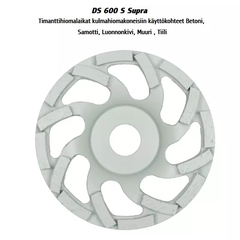 TIMANTTIHIOMALAIKKA 125MM KLINGSPOR DS 600 S SUPRA