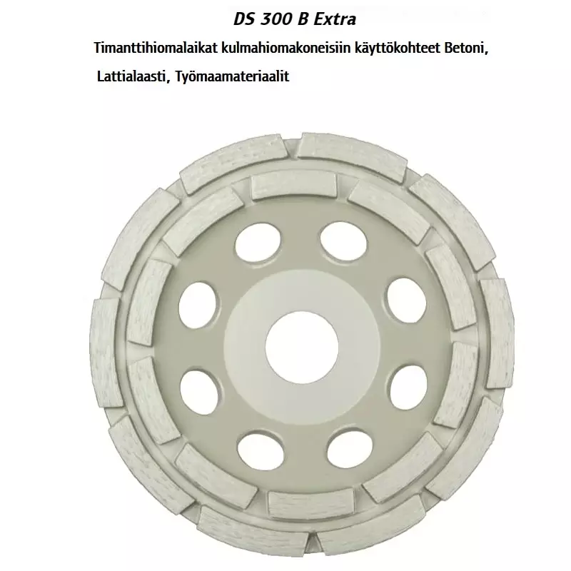 TIMANTTIHIOMALAIKKA 125MM KLINGSPOR DS 300 B EXTRA