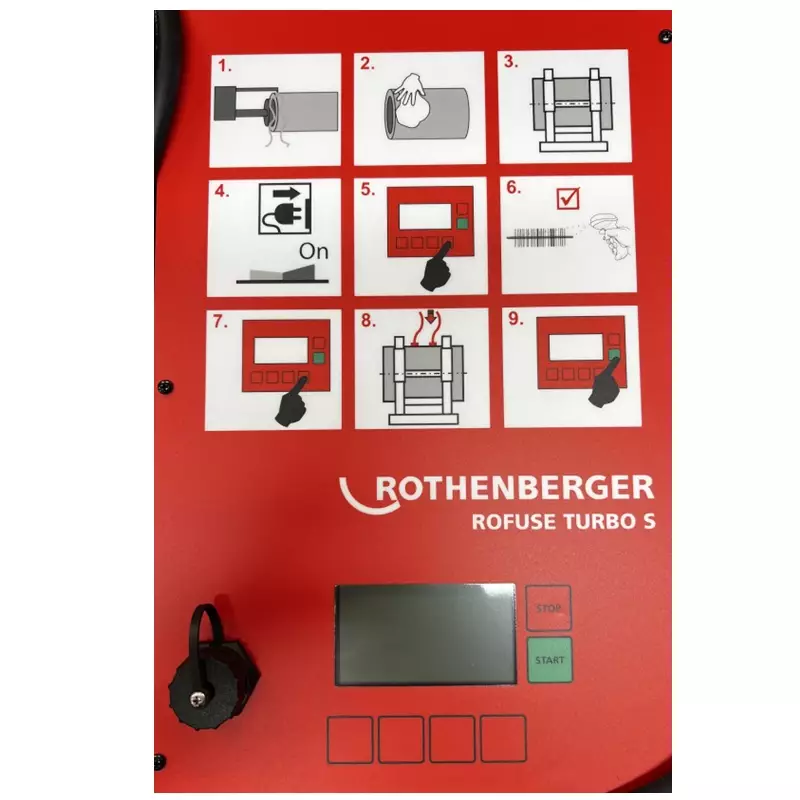 MUHVIHITSAUSKONE 20-160MM ROTHENBERGER ROFUSE TURBO S